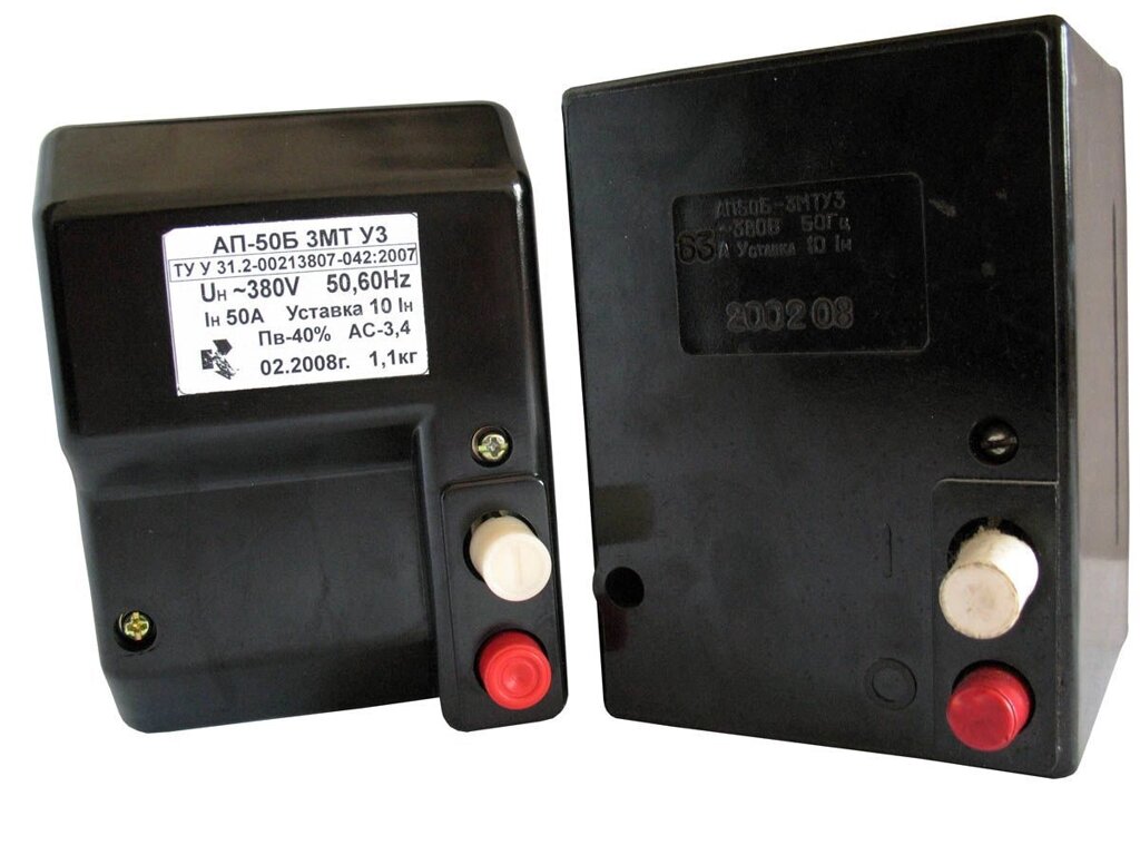 Автоматичний вимикач АП-50Б 2МТ від компанії ТОВ "В. Д. В.-Електро" - фото 1