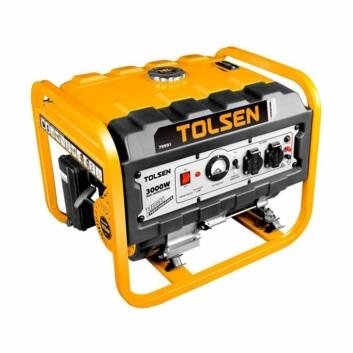 Електрогенераторна установка бензинова Tolsen 3000W від компанії Tekman Shop - фото 1