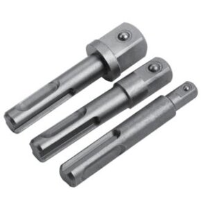 Набор адапторів SDS PLUS 1/2"/3/8"/1/4" 3 шт Толсен