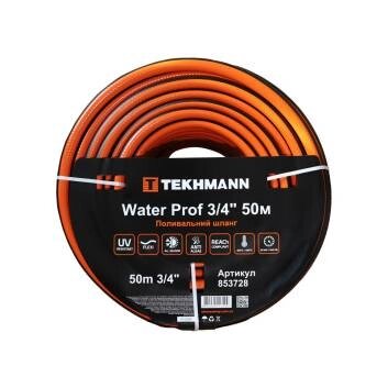 Поливальний шланг Tekhmann Water Prof 3/4'' 50 м від компанії Tekman Shop - фото 1