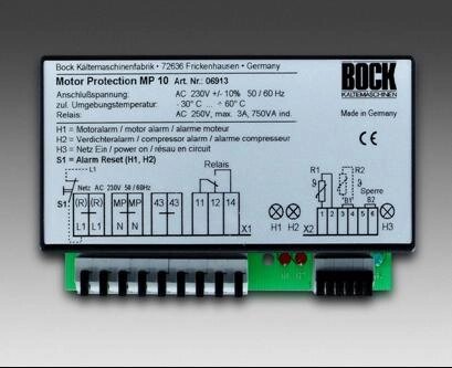 Електронний блок захисту компресора MP10 Bock 08102 від компанії ТОВ "Грін Фрост - фото 1