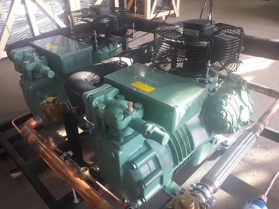 Компресорна станція Bitzer 2X6GE-34 від компанії ТОВ "Грін Фрост - фото 1