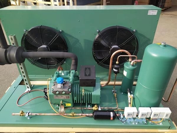 Компресорно-конденсаторний агрегат на базі компресора Bitzer LH124 / F302H / 4TES-12Y від компанії ТОВ "Грін Фрост - фото 1