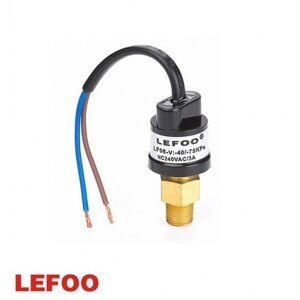 Реле тиску LEFOO LF08A HP (ON-290psi / OFF-377psi, 7 / 16UNF, 240VAC) в Києві от компании ООО "Грин Фрост