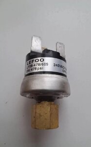 Реле тиску LEFOO LF08A HP (R410) (ON-478psi / OFF-609psi, 7 / 16UNF, 240VAC) в Києві від компанії ООО "Грин Фрост