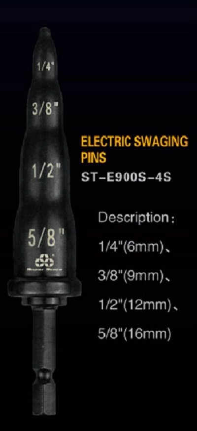 Труборозширювальна універсальна головка Super Stars ST-E900S-4S (1/4 - 5/8") від компанії ТОВ "Грін Фрост - фото 1