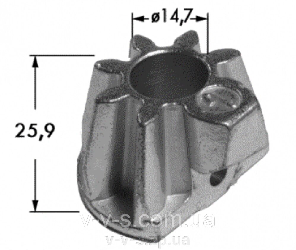 Коническое колесо І 8245-511-070-028, запчасти к пресс подборщикам від компанії ПП "Всі Види Сільгосптехніки" - фото 1