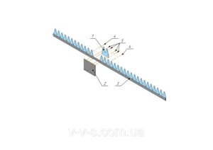 Ділювач (боковий ніж) рапс ПЗР