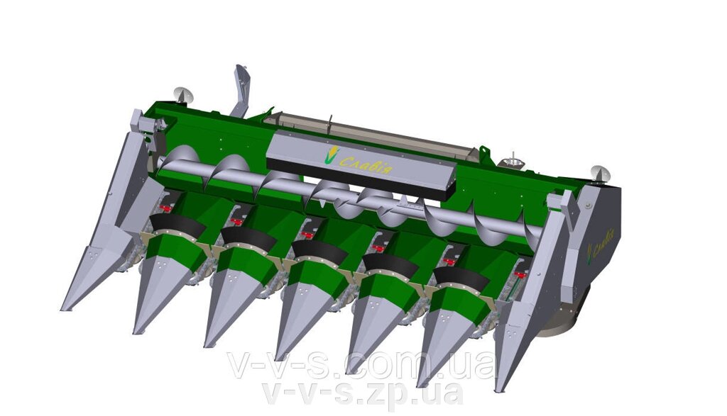 Жниварка для збирання кукурудзи 6-ти рядна від компанії ПП "Всі Види Сільгосптехніки" - фото 1