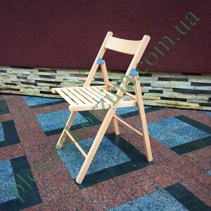 Складаний стілець з дерева для дачі та саду Арт. 771