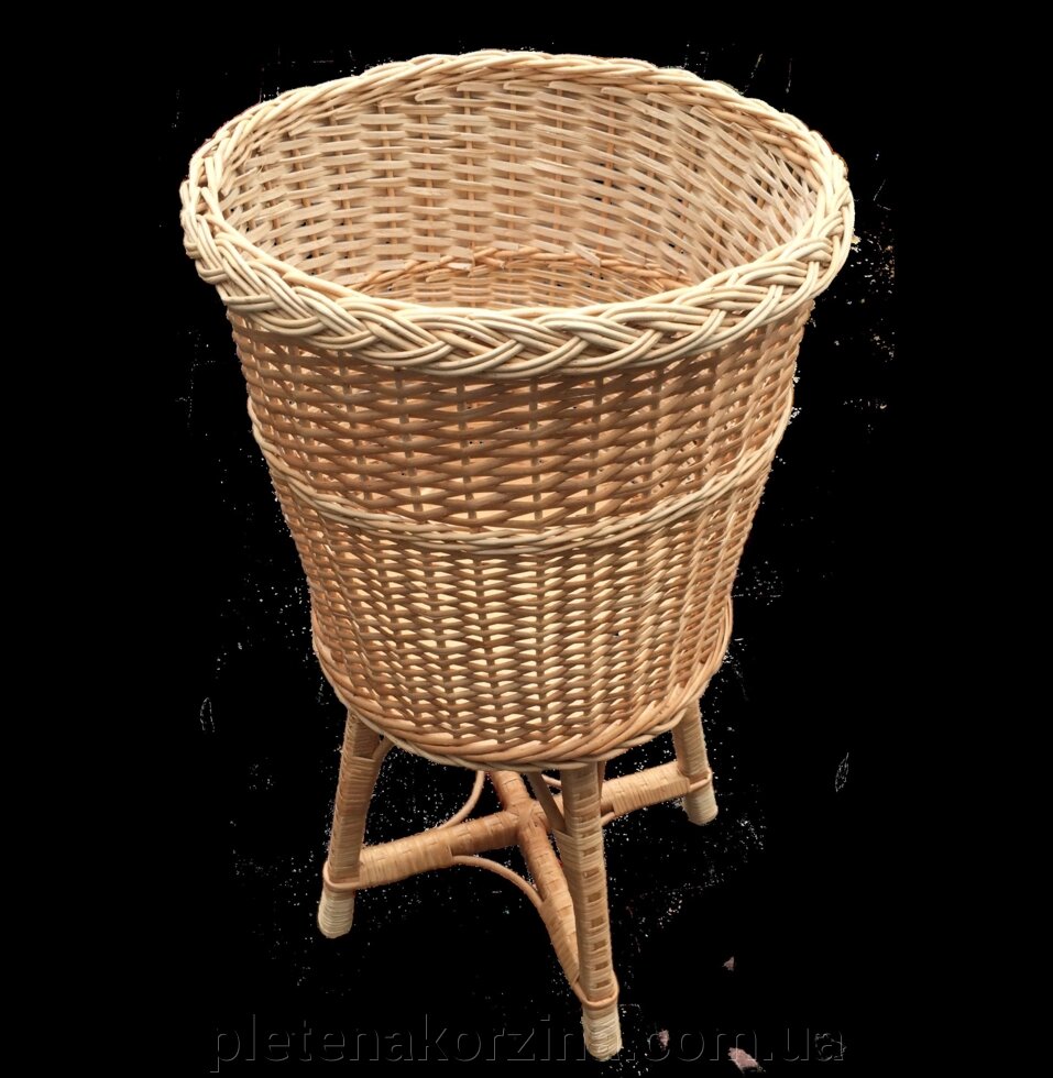 Плетений кошик для багетів і булок від компанії Плетена корзина - фото 1