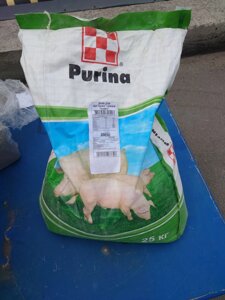 Концентрат Purina для свиней стартер 25%гроуер 15%финишер 10%20020 (25 кг)