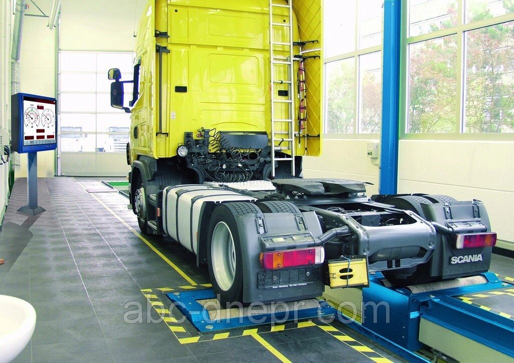 Встановлення тензодатчиків на гальмівні стенди для вантажних автомобілів - особливості