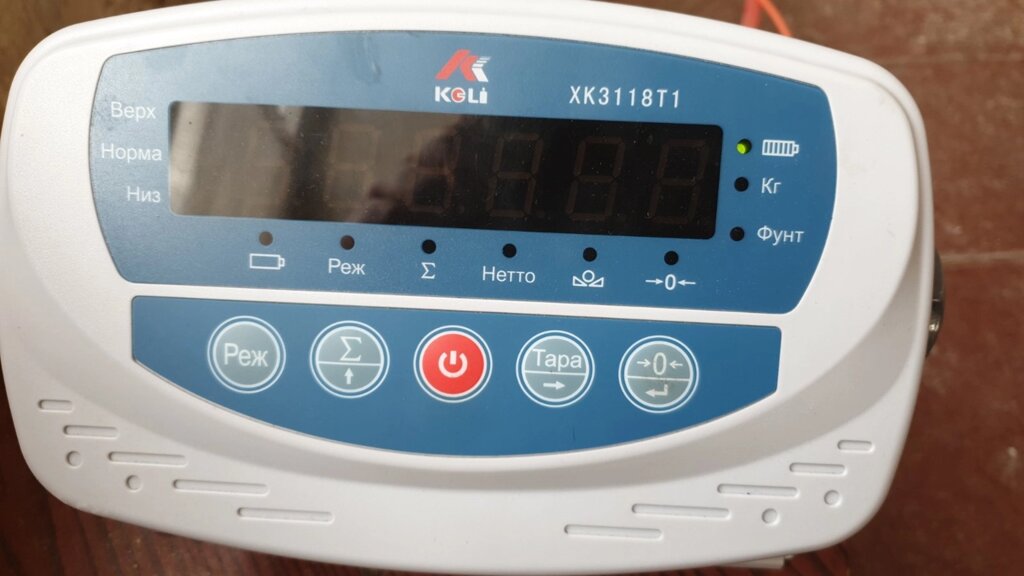 Ваговий індикатор ХК3118Т1-D від компанії Група компаній Агро Бизнес Технологии - фото 1