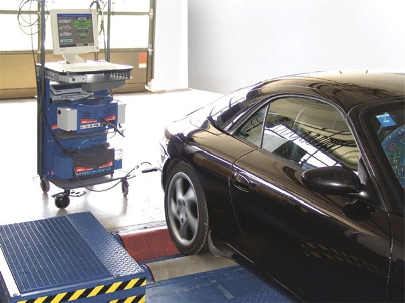 Встановлення тензодатчиків на гальмівні стенди для легкових автомобілів від компанії Група компаній Агро Бизнес Технологии - фото 1