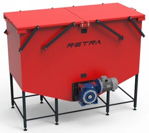 Бункер живильний на тирсу 2,0 куб. м (подовжений шнек)