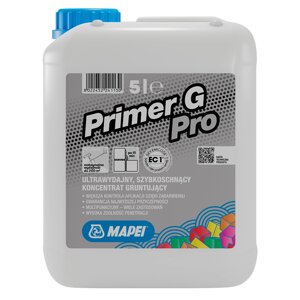 PRIMER G Pro \ Праймер Джі Про швидковисихаюча ґрунтовка-концентрат 5л