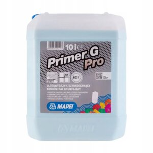 PRIMER G Pro \ Праймер Джі Про швидковисихаюча ґрунтовка-концентрат 10л