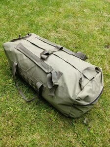 Баул військовий, сумка - рюкзак тактична 115 літрів хакі/мультикам