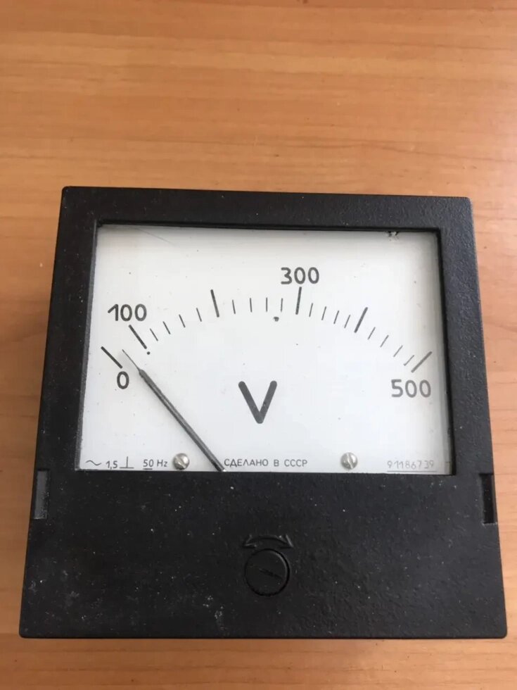 AC Voltmeter E365-1 500V від компанії ТОВ АЛЬТАВІРА - Прилади КВП, лабораторне, випробувальне обладнання - фото 1