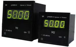 Частотомеры щитовые электронные с цифровым отсчетом ЦЧ0205, ЦЧ0205-RS