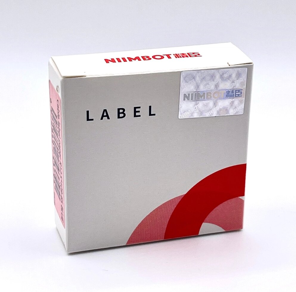 Етикетки для принтера Niimbot (рожеві, 12 х 40 мм, 160 шт.) від компанії ТОВ АЛЬТАВІРА - Прилади КВП, лабораторне, випробувальне обладнання - фото 1