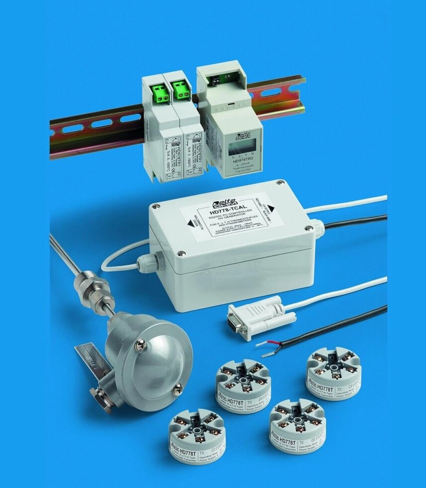 Конфігуровані трансмітери температури для K-J-T-N термопар серії HD778, HD978 від компанії ТОВ АЛЬТАВІРА - Прилади КВП, лабораторне, випробувальне обладнання - фото 1