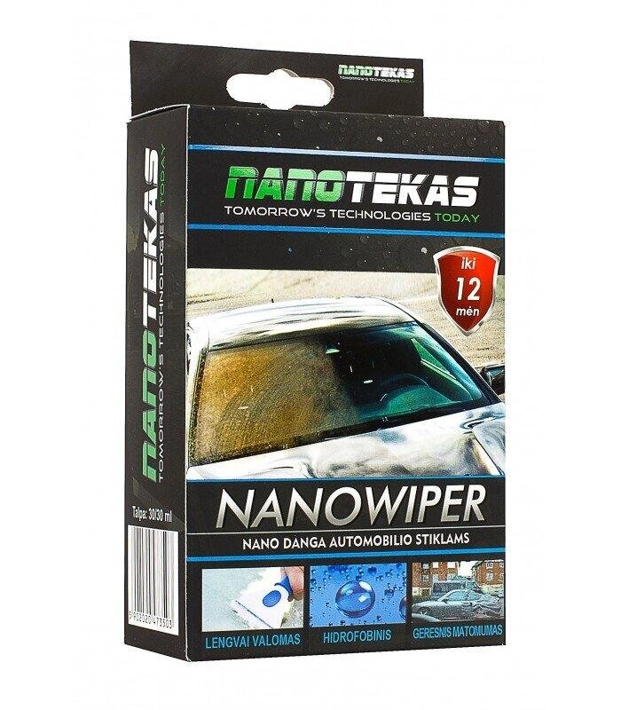 Нанокераміка для скла NANOTEKAS NANOWIPER (30 мл) від компанії ТОВ АЛЬТАВІРА - Прилади КВП, лабораторне, випробувальне обладнання - фото 1