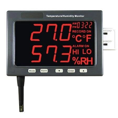 Настінний термогігрометр EZODO HT-360 (монітор) від компанії ТОВ АЛЬТАВІРА - Прилади КВП, лабораторне, випробувальне обладнання - фото 1