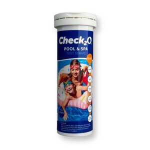 Тестові смужки для басейнів і СПА (6 параметрів, 50 шт.) JTP Check2O Pool & Spa 6 in 1 Test Strips (300.001)