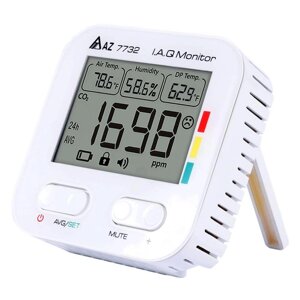 Монітор CO2 RH Temp для приміщень AZ-7732