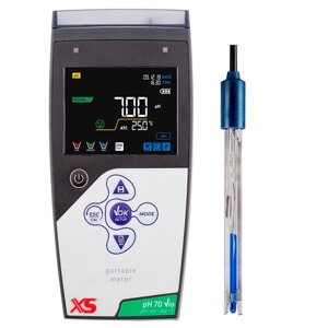 Портативний рн-метр XS pH 70 Vio + 201T (з електродом 201T)