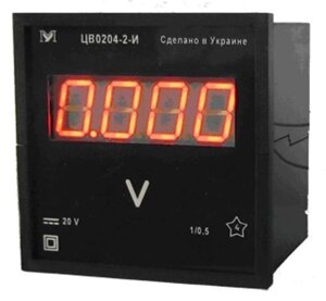 Вольтметри цифрові ЦВ0204, ЦВ0303