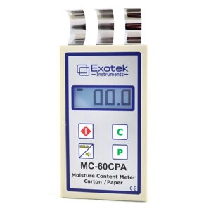 Професійний вологомір паперу/картону EXOTEK MC-60CPA