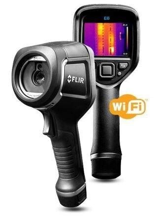 Тепловізор Flir E8 Wifi (320x240) від компанії ТОВ АЛЬТАВІРА - Прилади КВП, лабораторне, випробувальне обладнання - фото 1