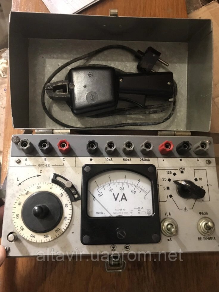 Вольтамперфазометр ВАФ-85М від компанії ТОВ АЛЬТАВІРА - Прилади КВП, лабораторне, випробувальне обладнання - фото 1