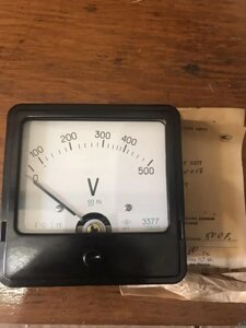 AC Voltmeter E377 500V