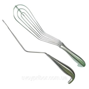 Шпатель для легких Allison. Розмір 32 см х 65 мм SURGIWELOMED