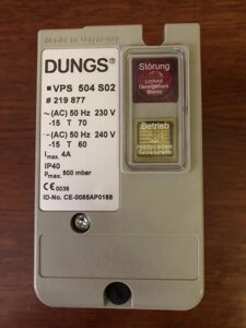 Блок контролю герметичності Dungs VPS 504 S02