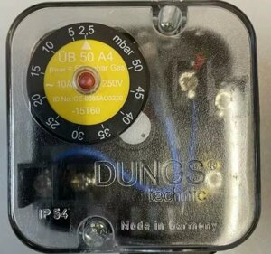 Реле тиску DUNGS UB 50 A4