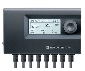 Euroster 12PN контролер котла зі шнеком настінний монтаж