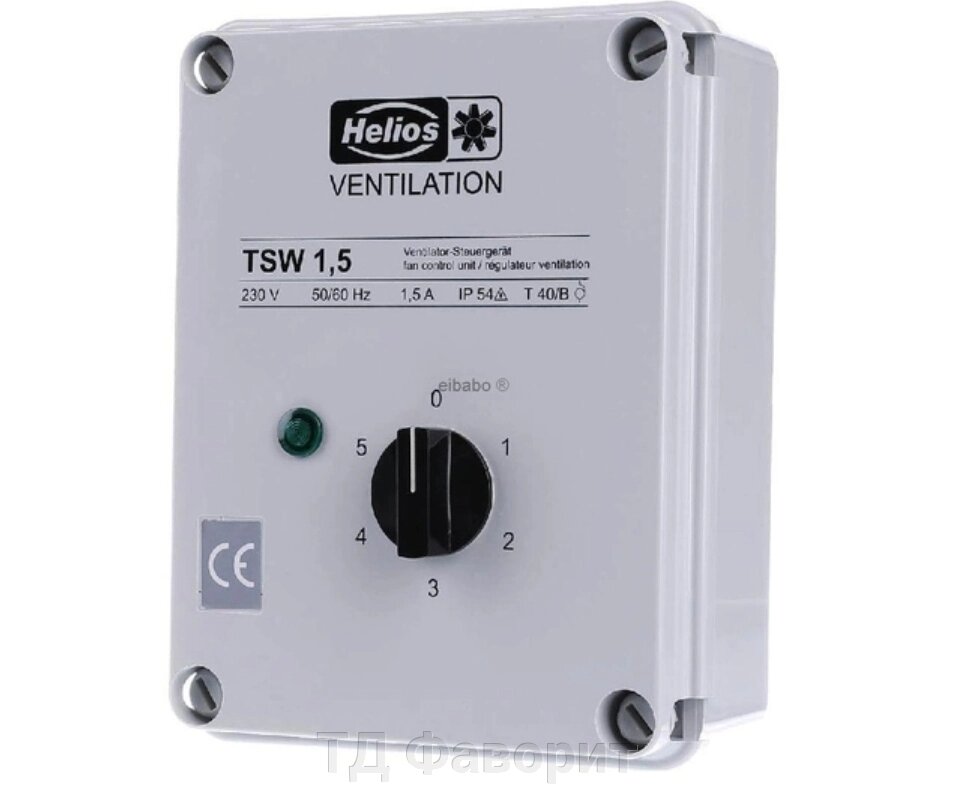 Регулятор швидкості обертання Helios TSW 1,5 - наявність