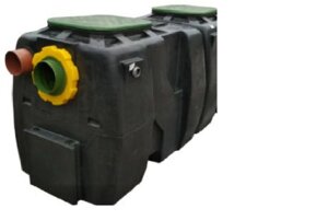 Сепаратор нафтопродуктів промисловий з відстійником та подвійним байпасом OIL SLB - 10/100