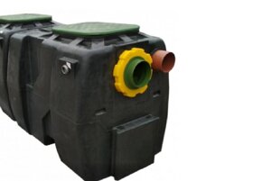 Сепаратор нафтопродуктів промисловий з відстійником та подвійним байпасом OIL SLB - 25/250
