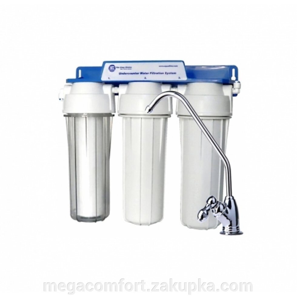 Фільтр для води 3-ступ. під мийку Aquafilter FP3-2 від компанії Магазин-склад опалювальної техніки, насосів, кондиціонерів Megacomfort - фото 1