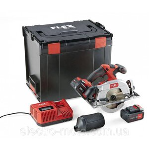 Акумуляторна ручна дискова пила Flex CS 62 18.0-EC/5.0 Set