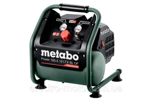 Акумуляторний компресор Metabo Power 160-5 18 LTX BL OF каркас