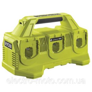 Зарядний пристрій RYOBI RC18640 ONE+ 6-портовий