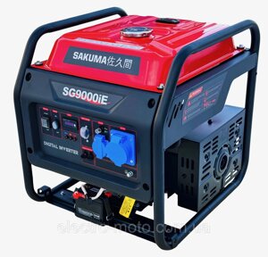 Генератор інверторний бензиновий 9,0 КВА SAKUMA SG9000iE