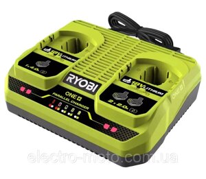Зарядний пристрій Ryobi ONE+ RC18240 4А, 2-порта